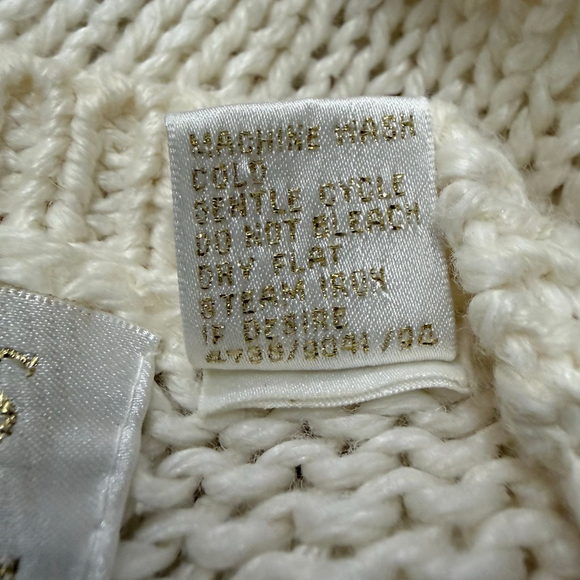 Vintage Needles & Yarn Floral Knit Cardigan Sweater Size Medium - Picture 9 of 9